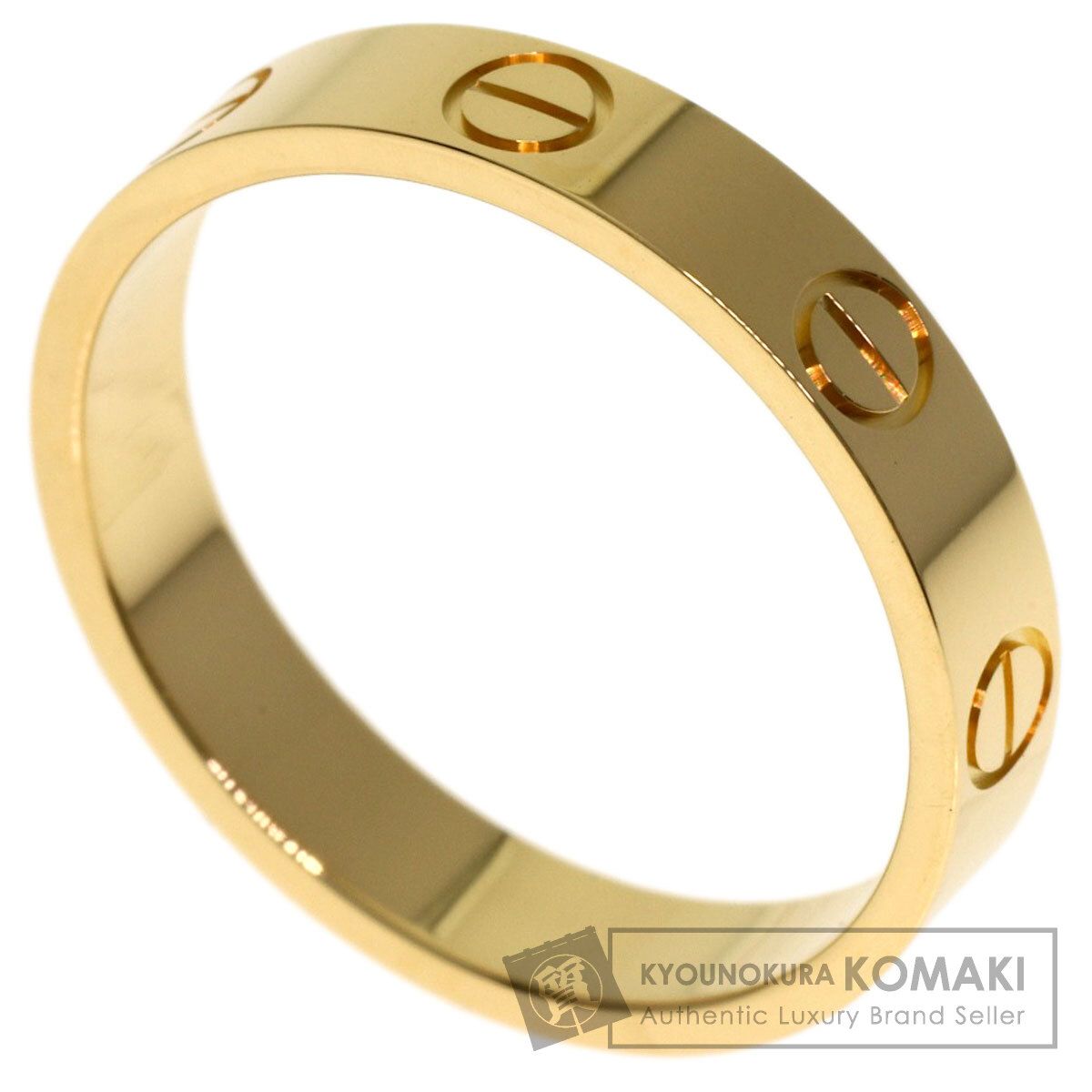 CARTIER カルティエ ミニ ラブリング #52 リング・指輪 K18YG
