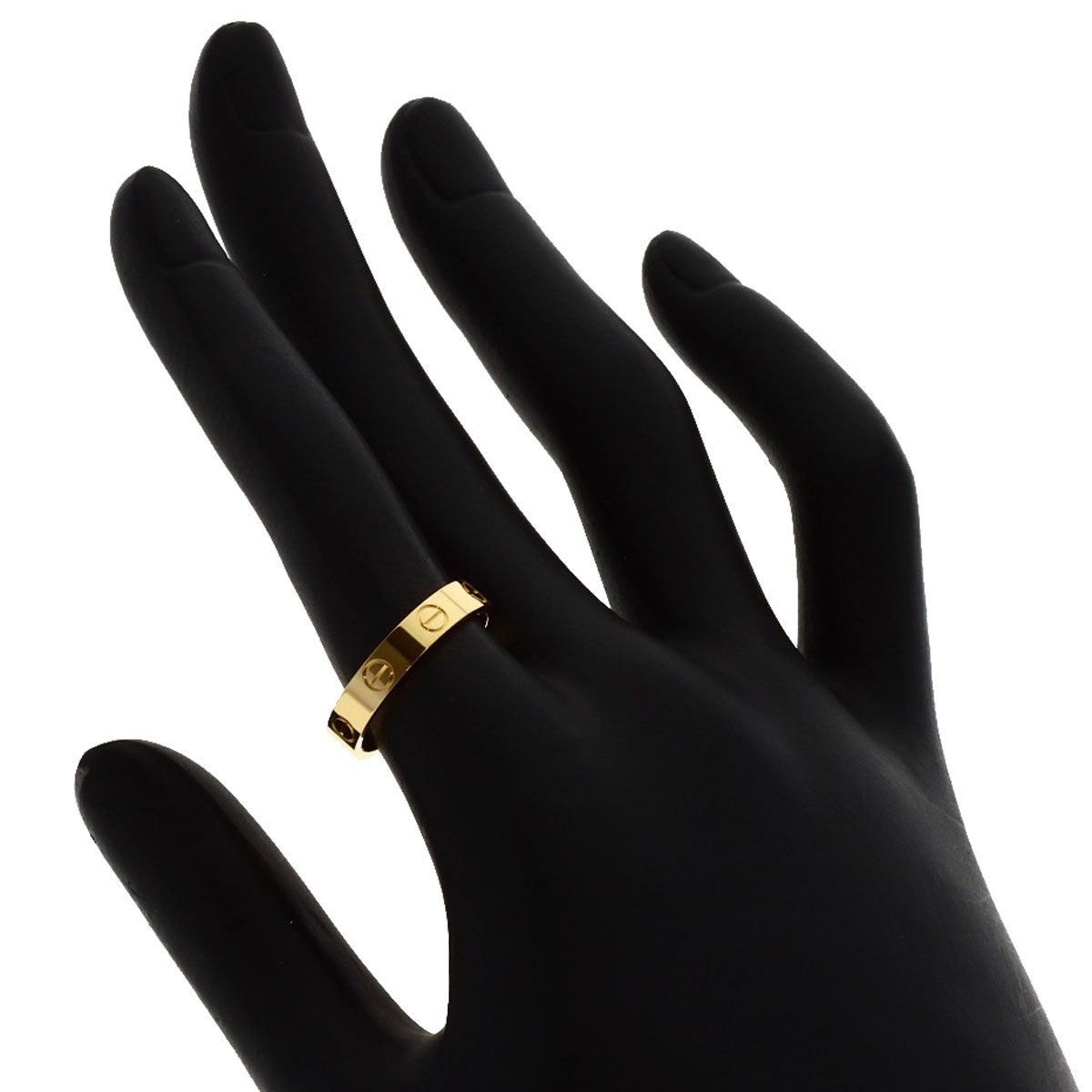 CARTIER カルティエ ミニ ラブリング #52 リング・指輪 K18YG