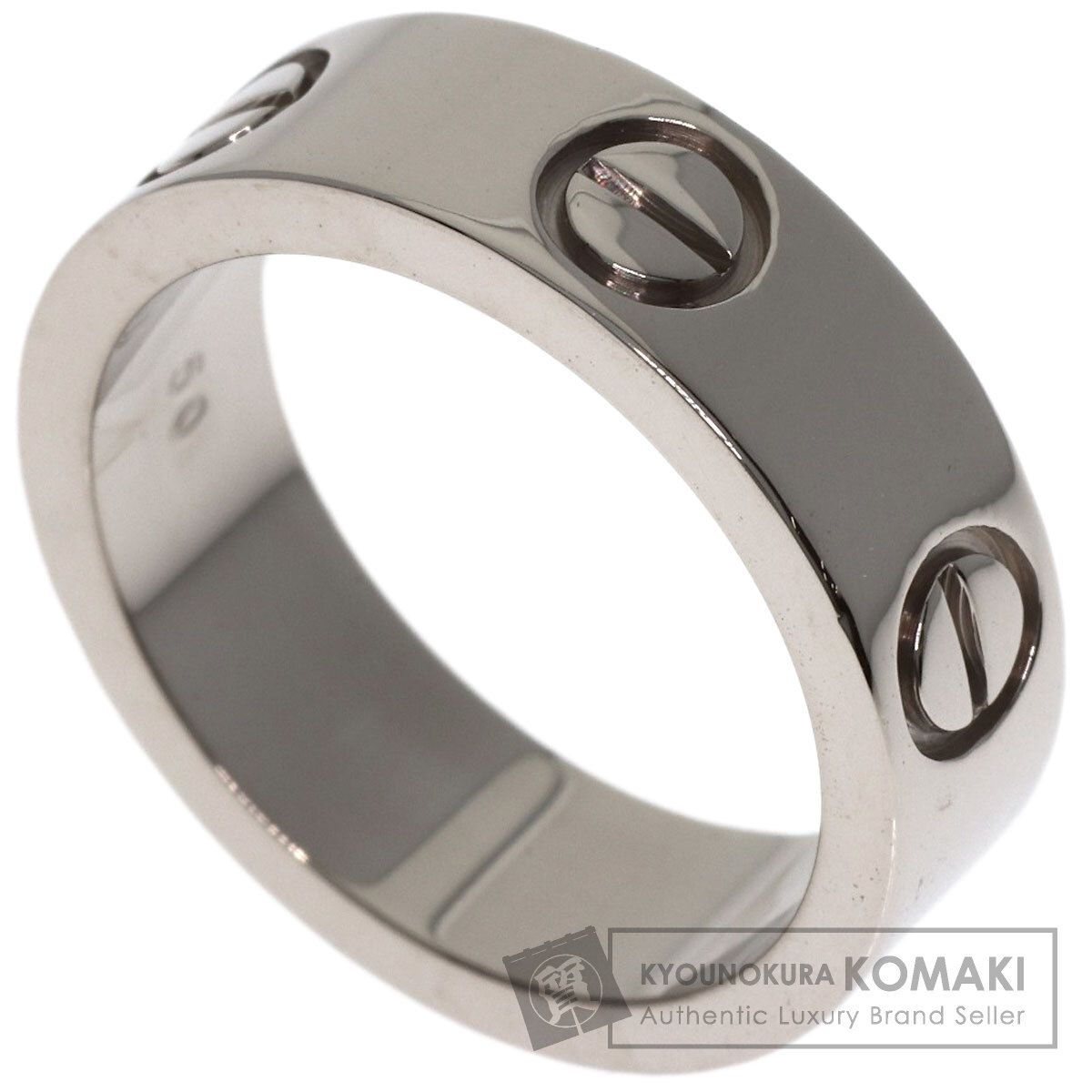 CARTIER カルティエ ラブリング #50 リング・指輪 K18WG レディース [中古]