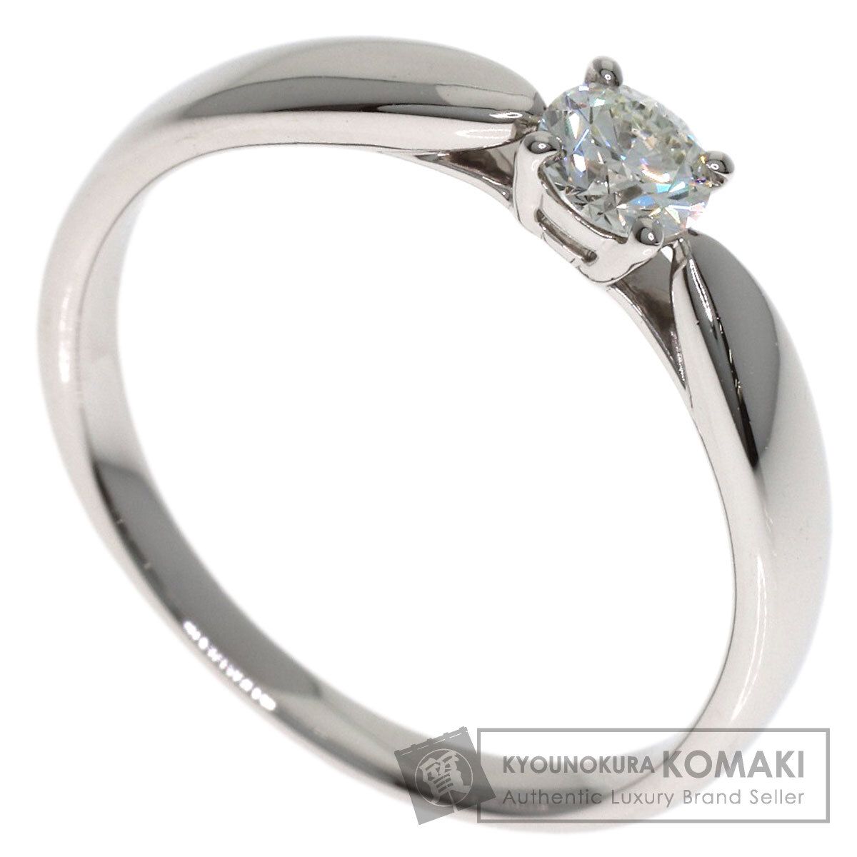 TIFFANY&Co. ティファニー ハーモニー ダイヤモンド I-VS1-EX リング・指輪 PT950 レディース [中古]