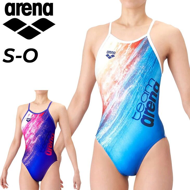アリーナ レディース 水泳 練習用 水着 team arena TOUGHSUIT
