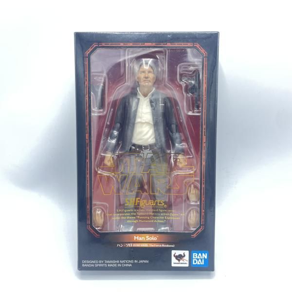 【中古】S.H.Figuarts ﾊﾝ･ｿﾛ 未開封　STAR WARS：[92] 7,047円