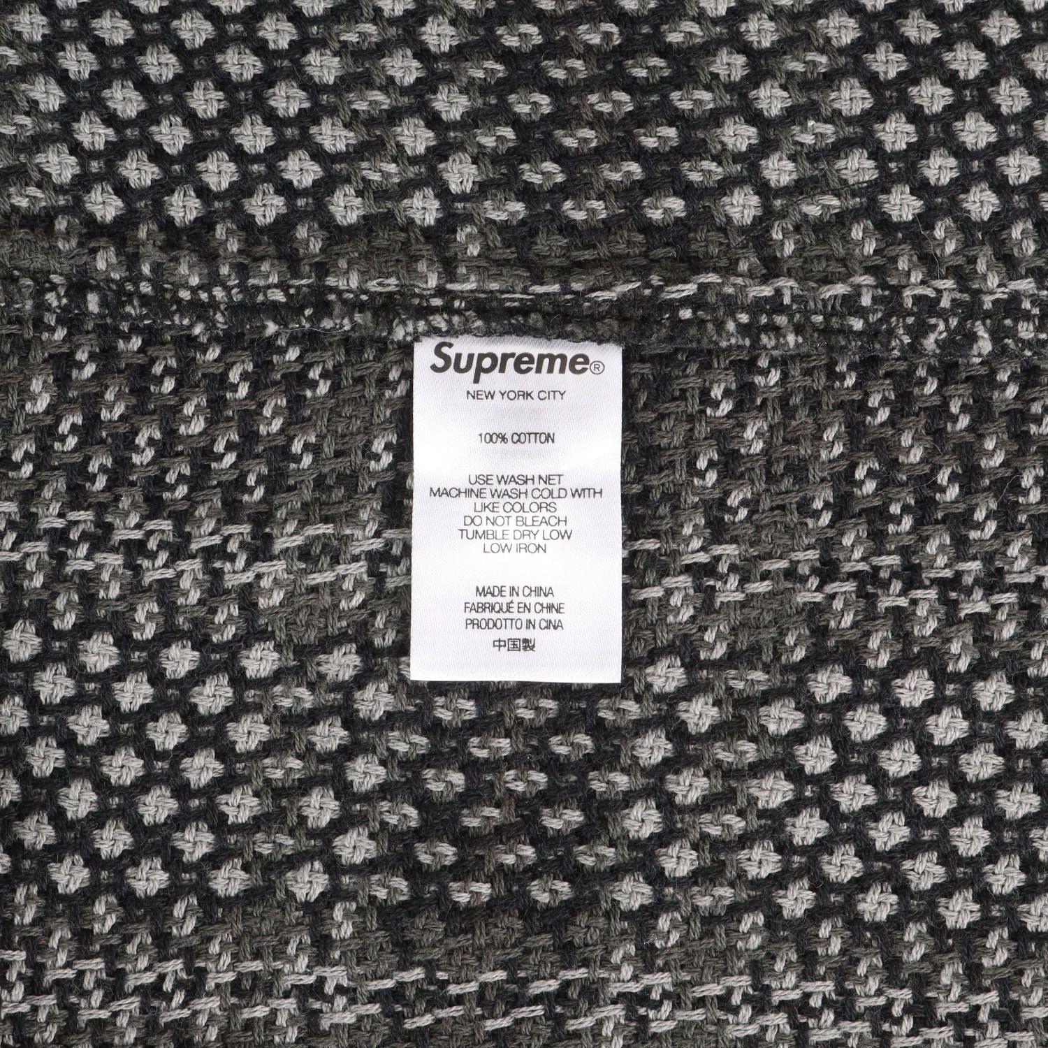 美品】Supreme シュプリーム シャツ ブラック グレー サイズ:XL 23SS