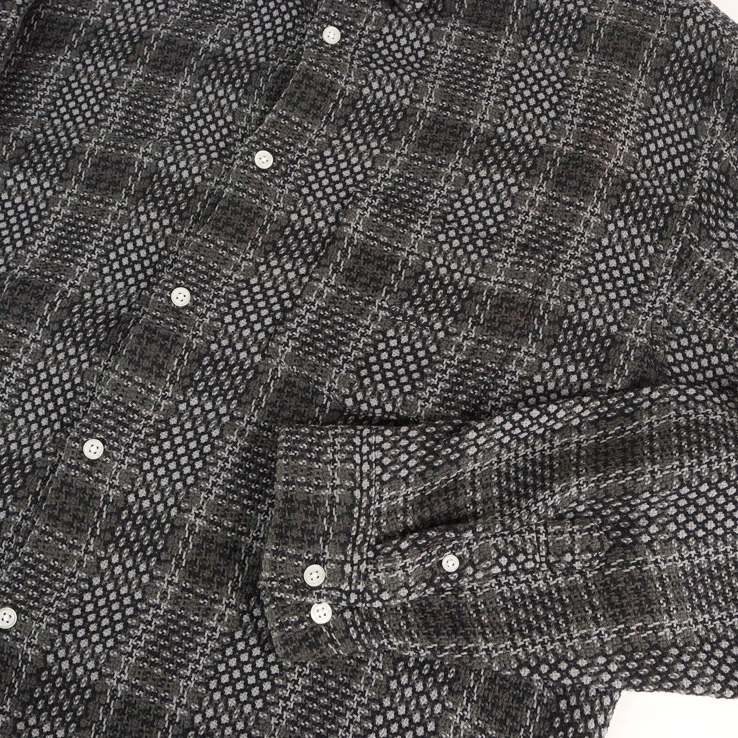 美品】Supreme シュプリーム シャツ ブラック グレー サイズ:XL 23SS