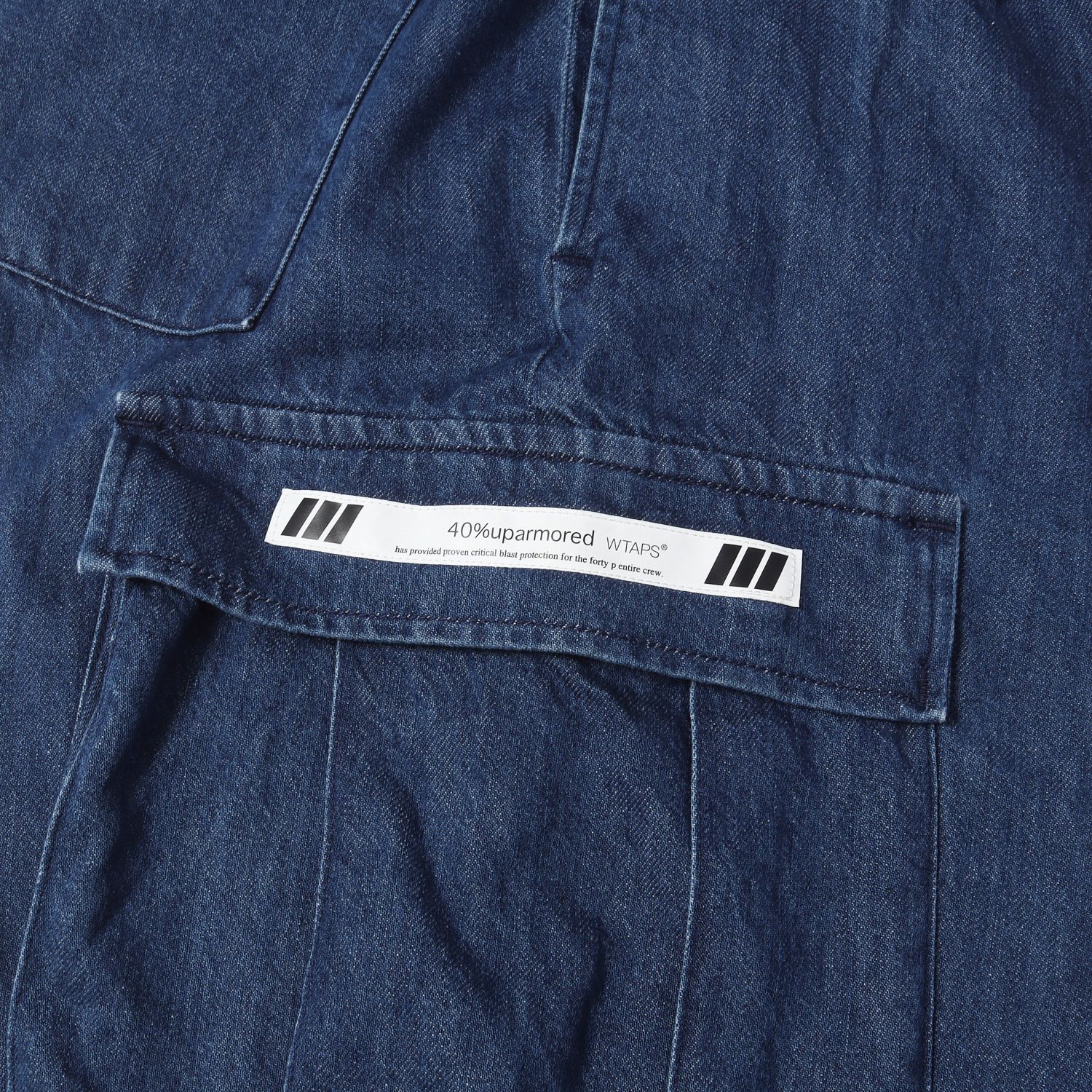 美品】WTAPS ダブルタップス パンツ インディゴ サイズ:L 25SS