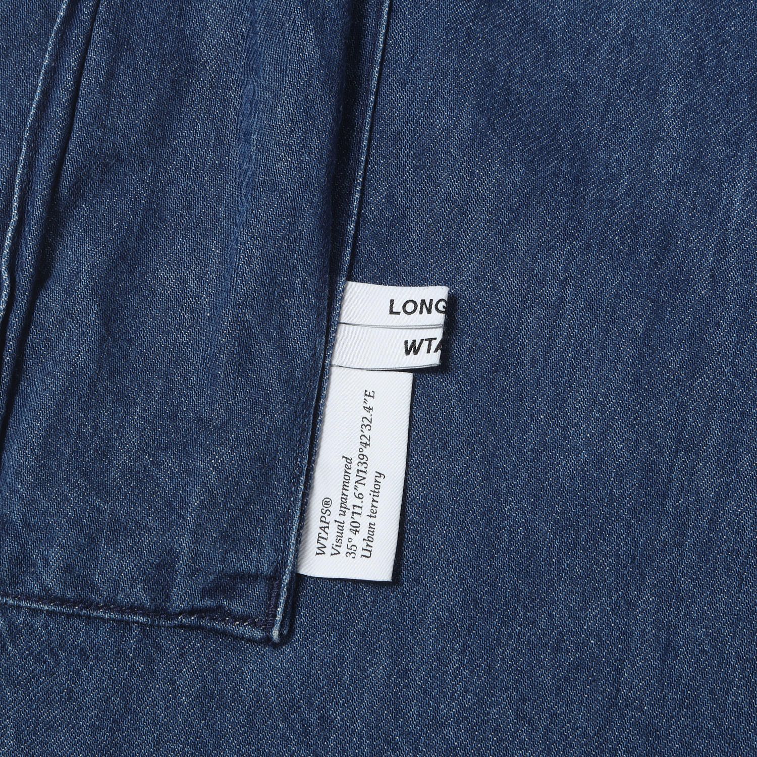 美品】WTAPS ダブルタップス パンツ インディゴ サイズ:L 25SS