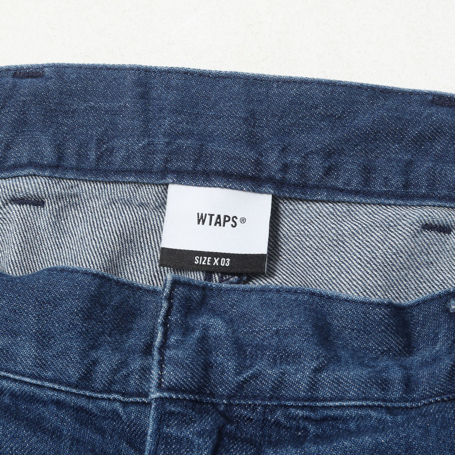 美品】WTAPS ダブルタップス パンツ インディゴ サイズ:L 25SS