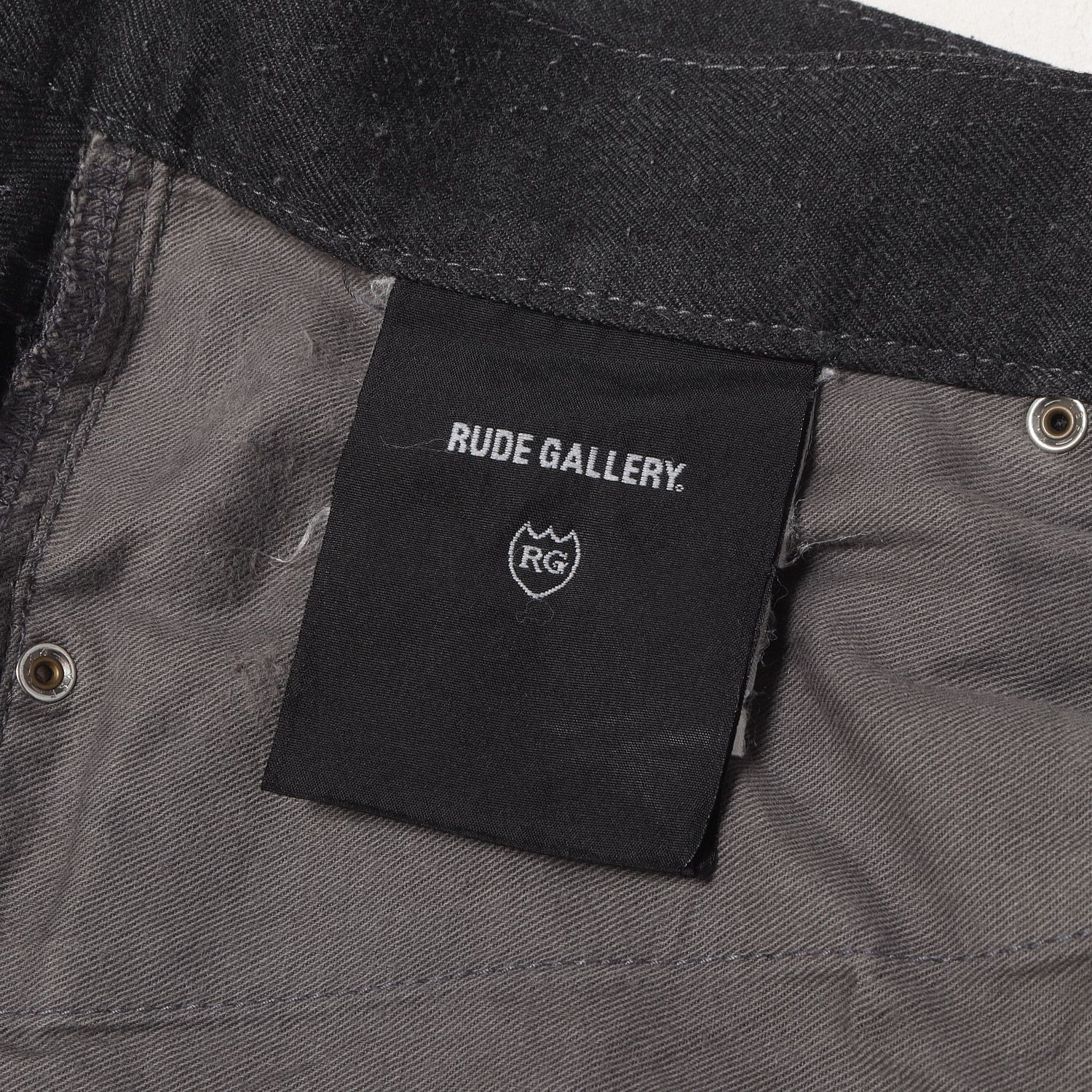 RUDE GALLERY ルードギャラリー パンツ グレー サイズ:3 T/Rツイル