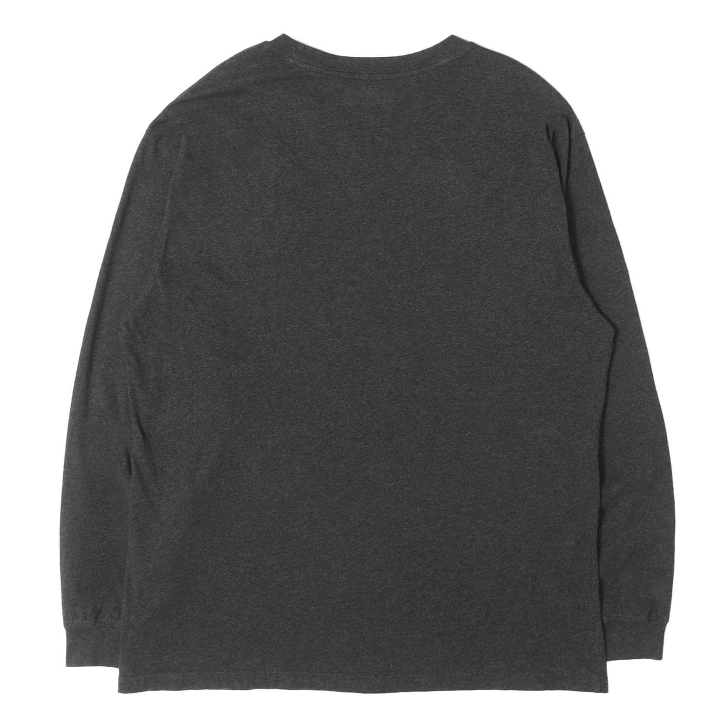 Supreme チャコール　長袖カットソー L 美品】Supreme シュプリーム Tシャツ チャコール サイズ:L 24AW