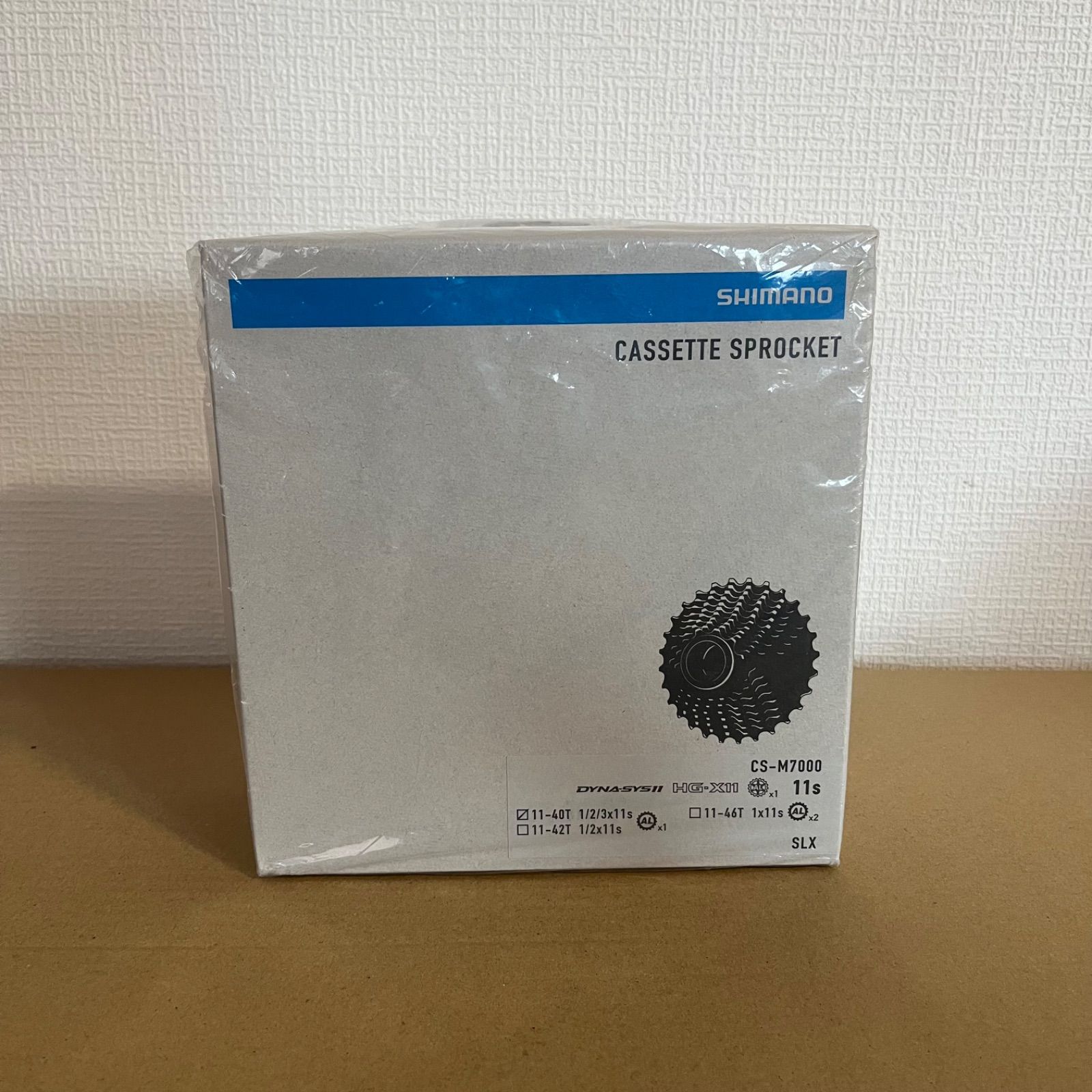 c0725■NEW■SHIMANO シマノ CS-M7000 11-40T カセットスプロケット ロードバイク パーツ アクセサリー