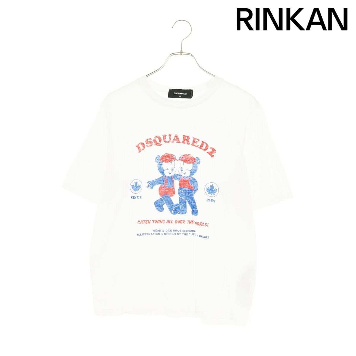 ディースクエアード 23AW S75GD0362 S22427 フロントプリントTシャツ