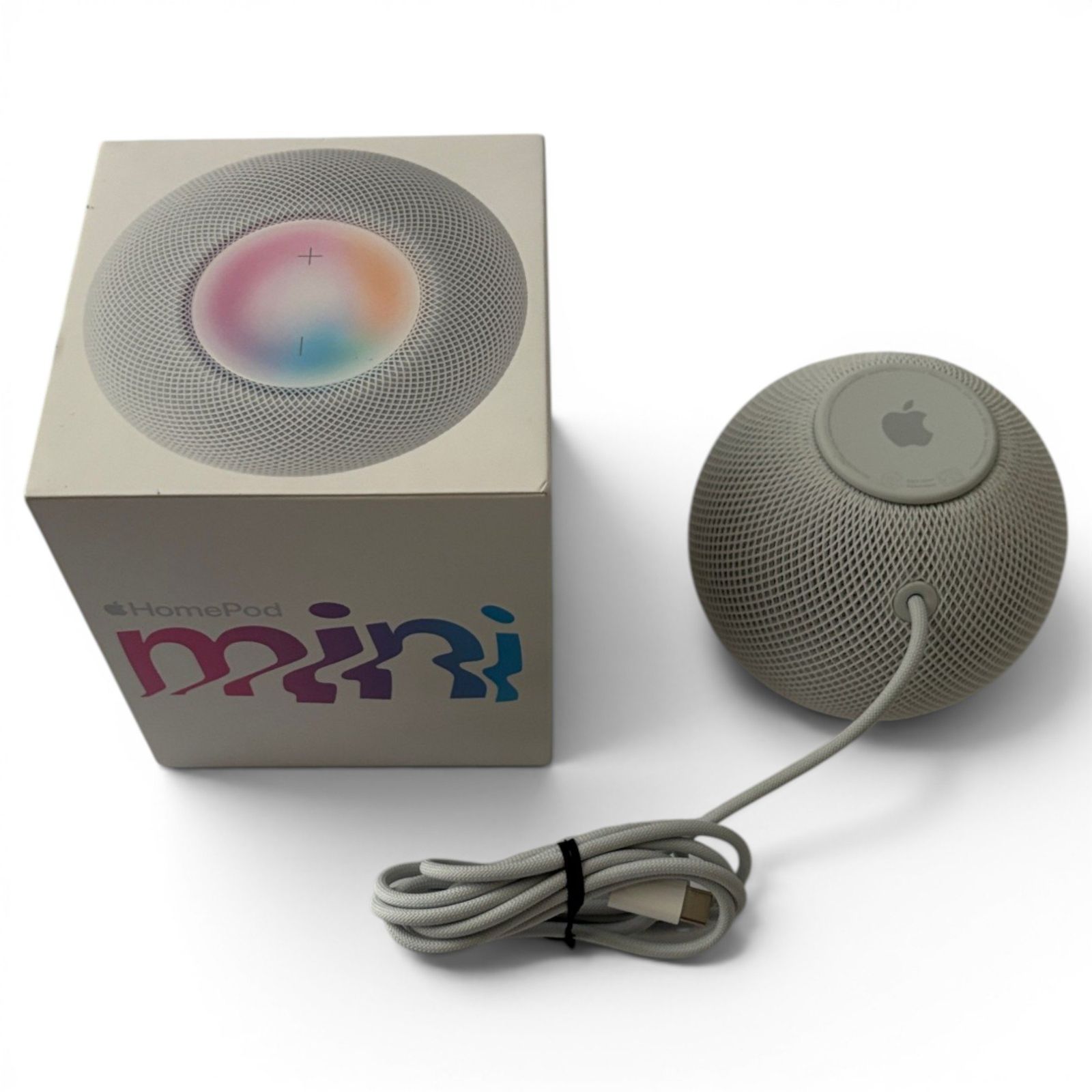 ○ アップル Apple スマートスピーカー HomePodmini MY5H2J/A ホワイト