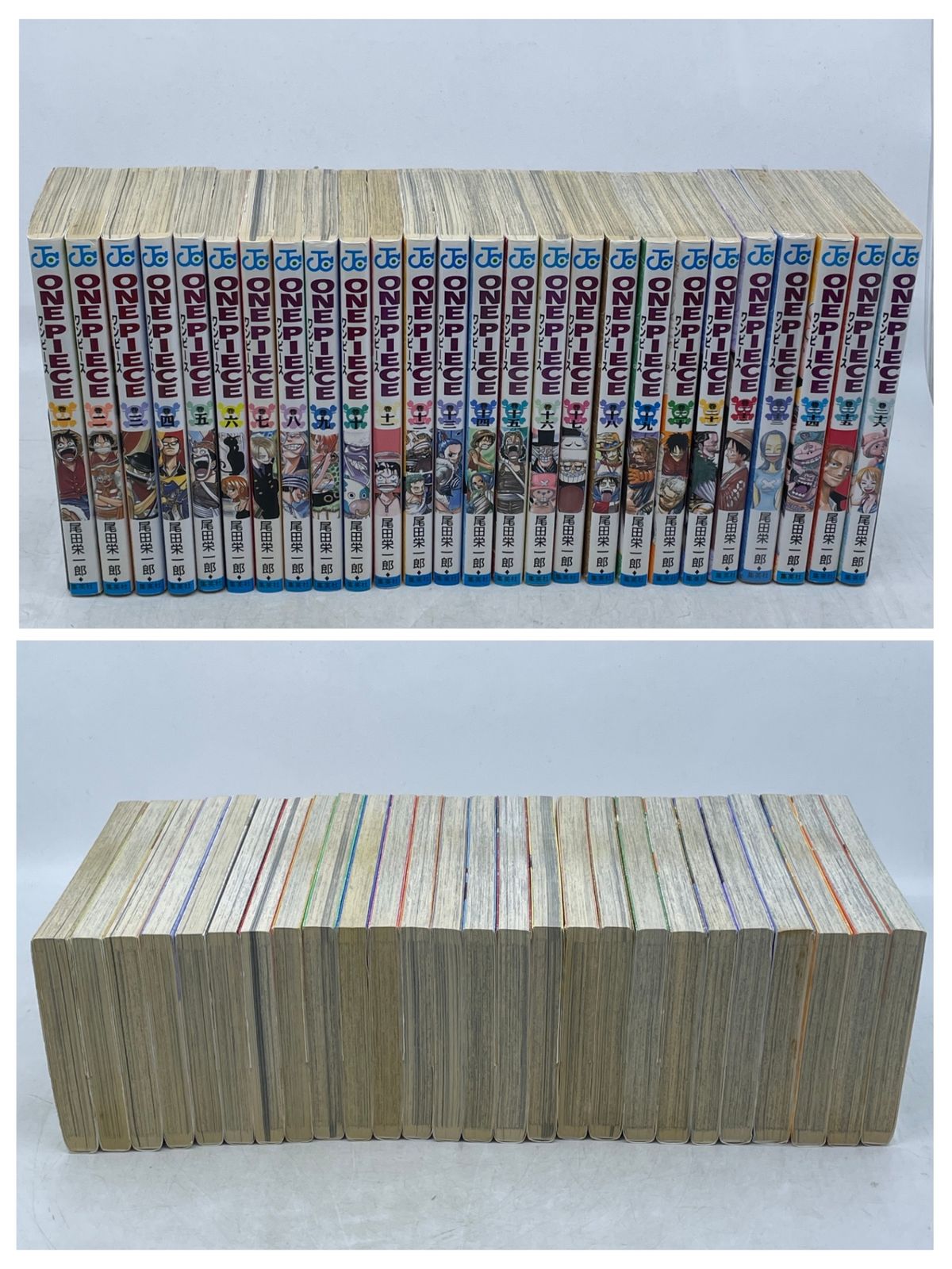 美品 ワンピース　1〜106巻+関連本 セット　新品購入品　抜けなし　尾田栄一郎 まとめ売り】 ワンピース ONE PIECE 1~106+αセット 尾田栄一郎
