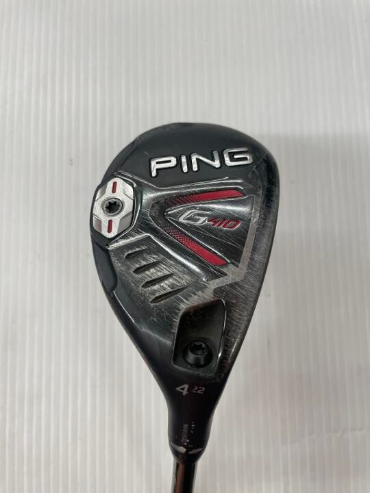 PING - ピンG410 3U【中古品】 ピン G410 22度 TOUR 173-85 Rフレックス ユーティリティ 中古【最短