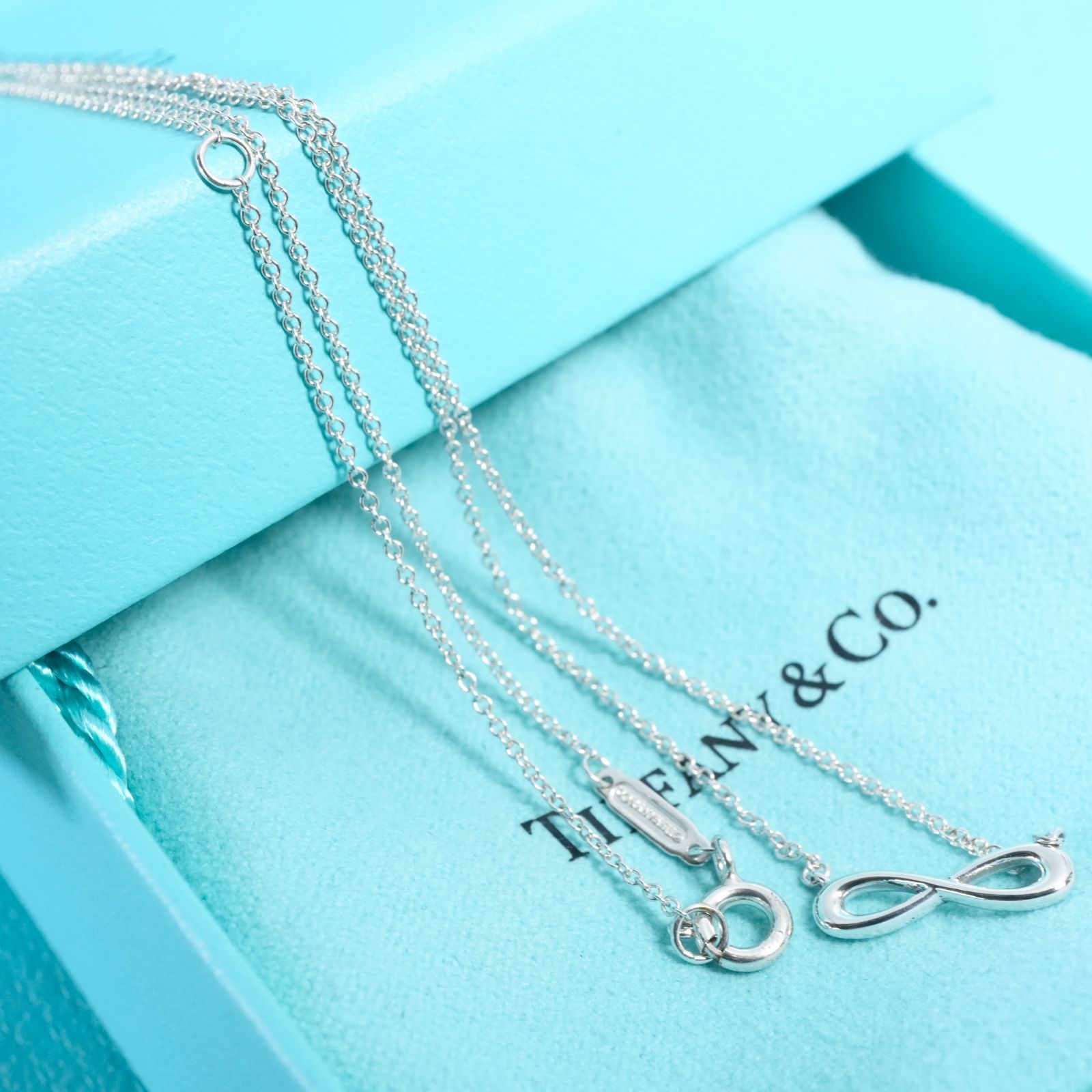 M*.様 【激レア】90s Tiffany インフィニティ シルバー 925 ネ 極美品 ティファニー インフィニティ シルバー ネックレス /25-3807