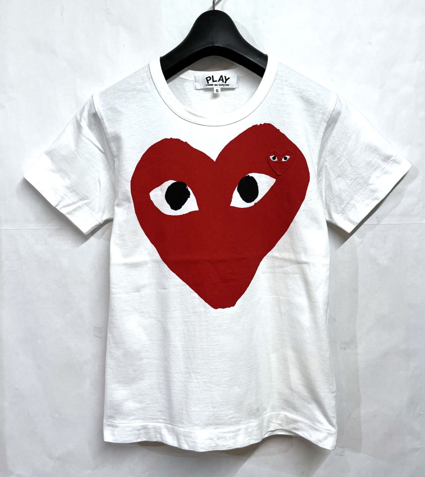 PLAY COMME des GARCONS｜プレイ コムデギャルソン ハート ワッペン T