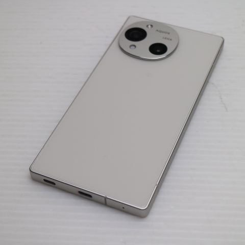 新品同様 SIMフリー AQUOS R10 256GB カシミアホワイト スマホ SHARP