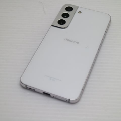 新品同様 Galaxy S22 SC-51C ファントムホワイト スマホ 白ロム 土日祝