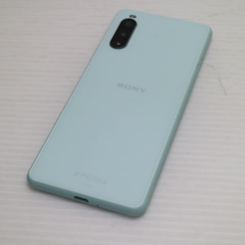 新品同様 SOV43 Xperia 10 II ミント スマホ SONY 即日発送 土日祝発送