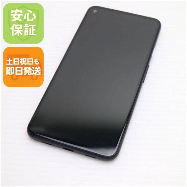 新品同様 SoftBank Google Pixel 4a (5G) 128GB ジャストブラック