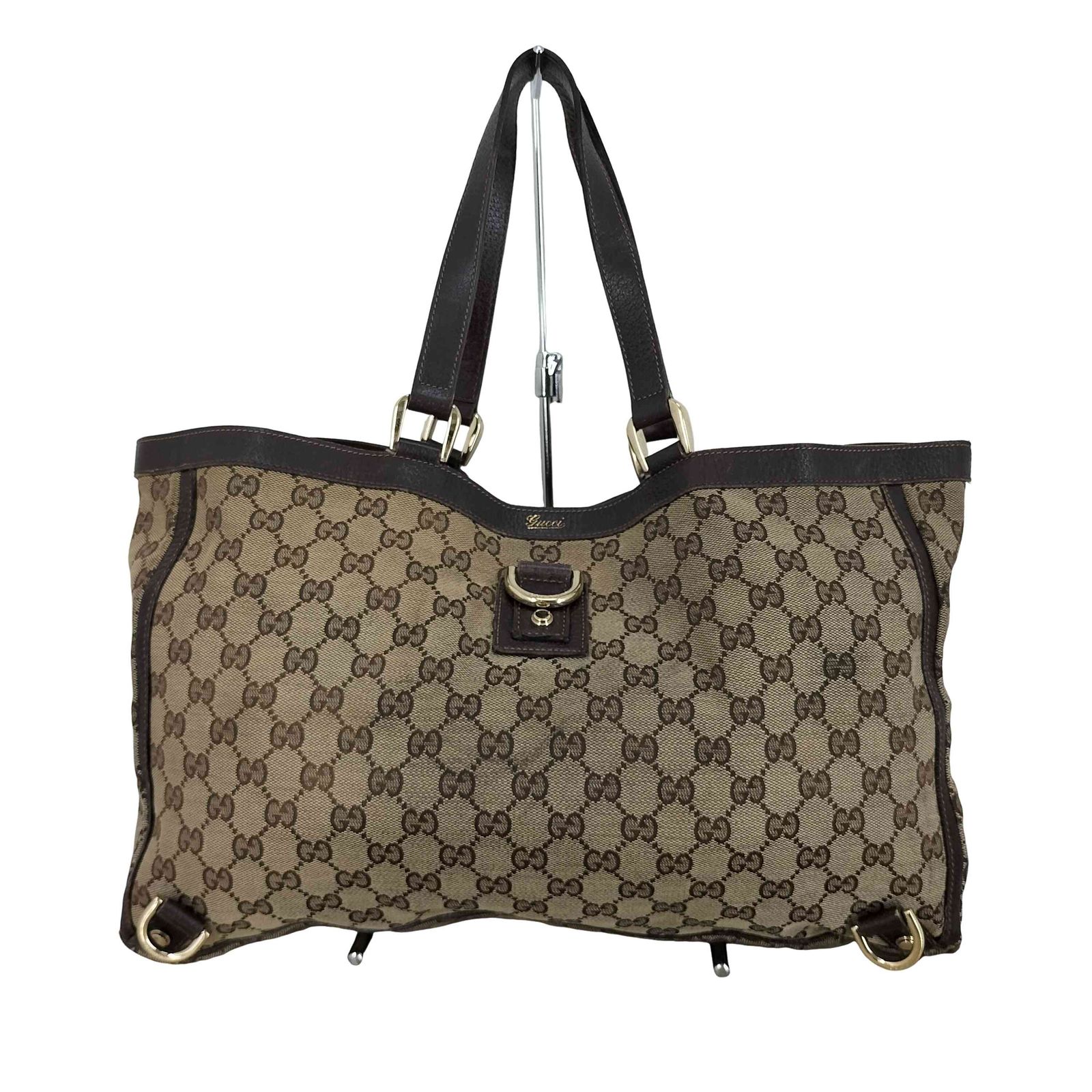 グッチ GUCCI アビー GGキャンバス トートバッグ ハンドバッグ abbey