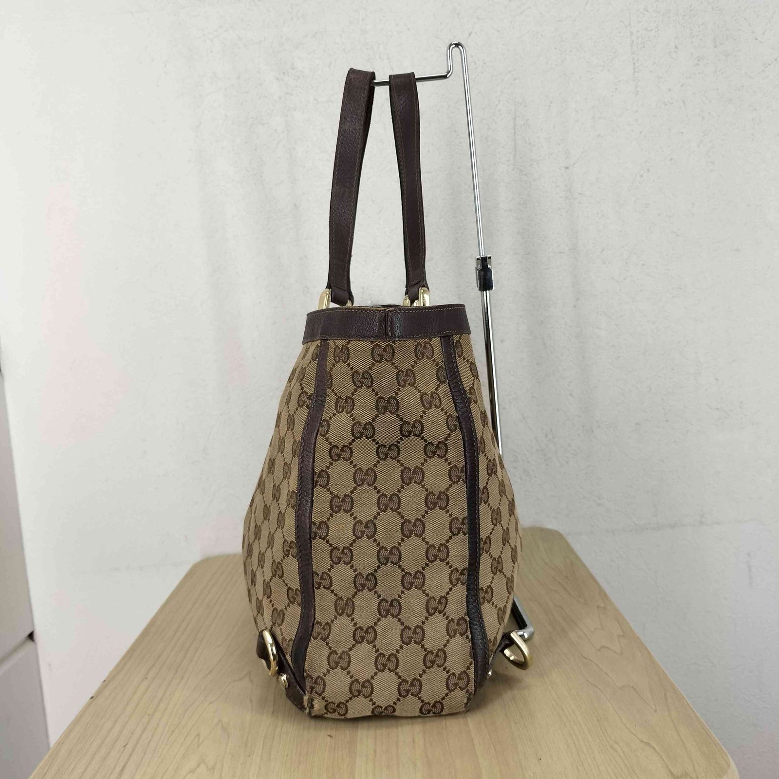 グッチ GUCCI アビー GGキャンバス トートバッグ ハンドバッグ abbey