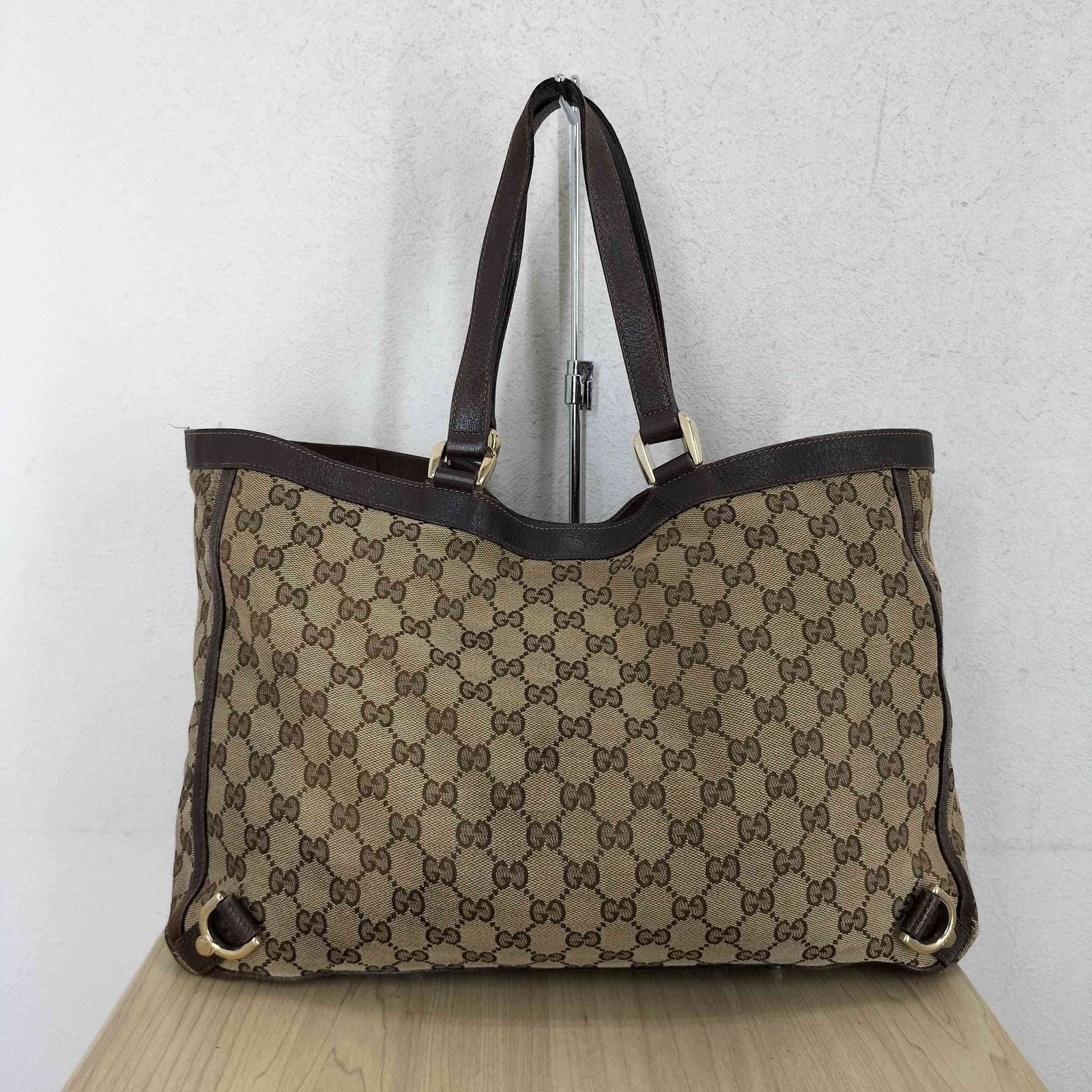 GUCCI グッチ GG柄 アビー トートバッグ キャンバス グッチ GUCCI アビー GGキャンバス トートバッグ ハンドバッグ abbey