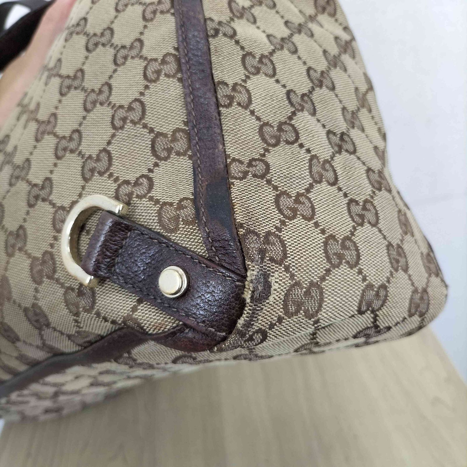 グッチ GUCCI アビー GGキャンバス トートバッグ ハンドバッグ abbey