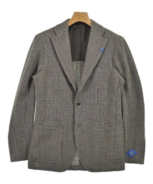 RJ by RING JACKET ジャケット M 茶 【古着】【中古】【送料無料】 RJ by RING JACKET ジャケット メンズ 【古着】【中古】【送料無料