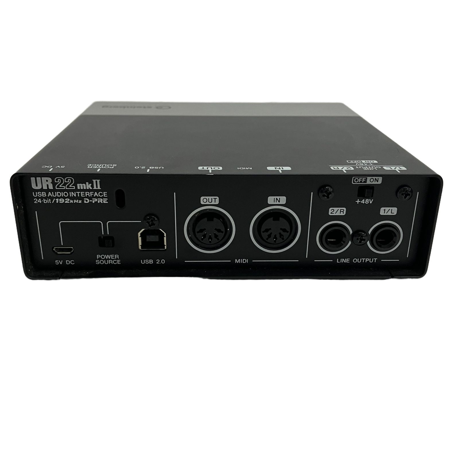 Steinberg UR22 mkII オーディオインターフェース 美品 未使用 Steinberg UR22 mkII USB オーディオインターフェース 音響機材