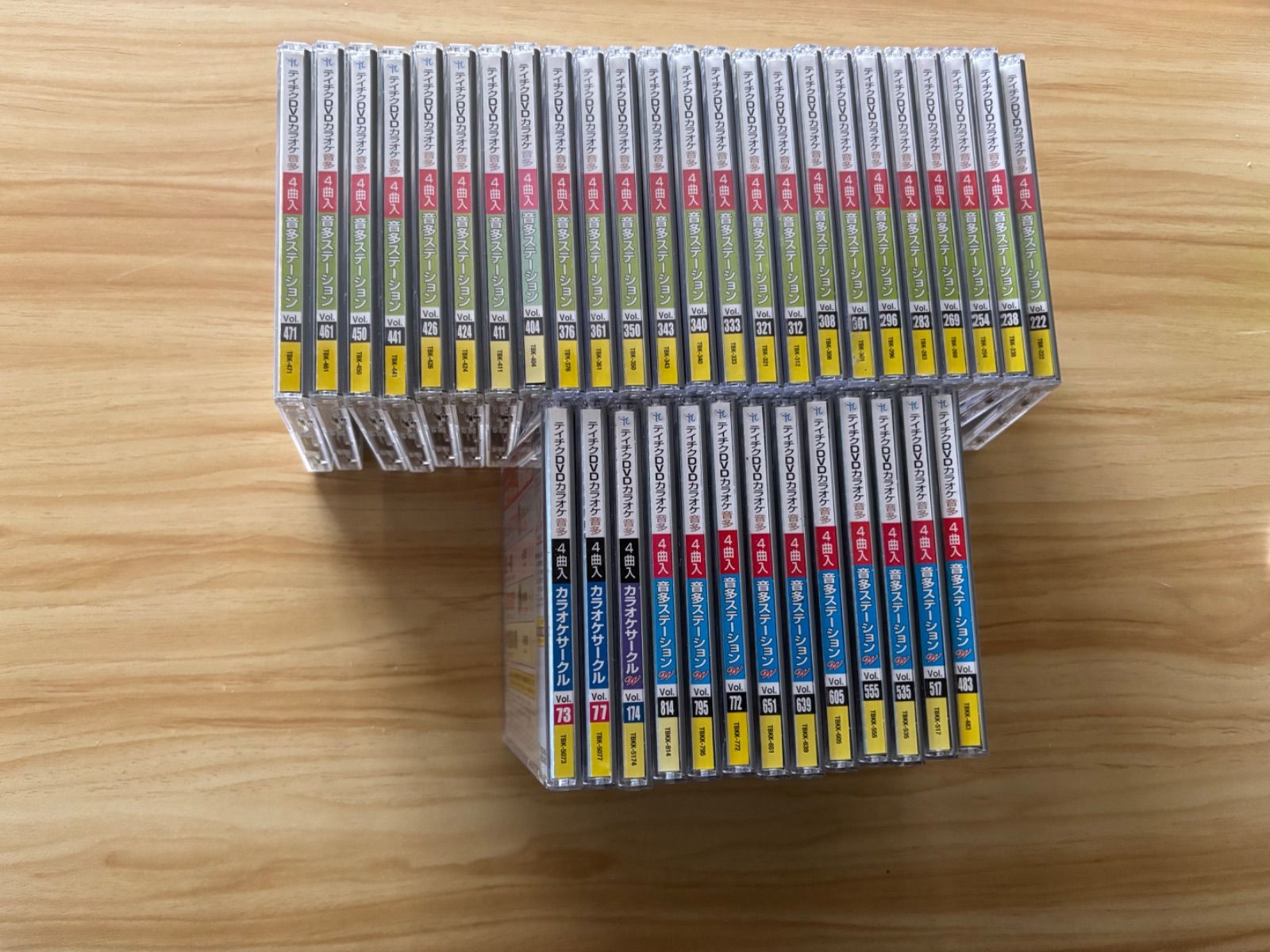 中古] [DVD] テイチクDVDカラオケ音多 4曲入 ＜37巻セット＞／「音多