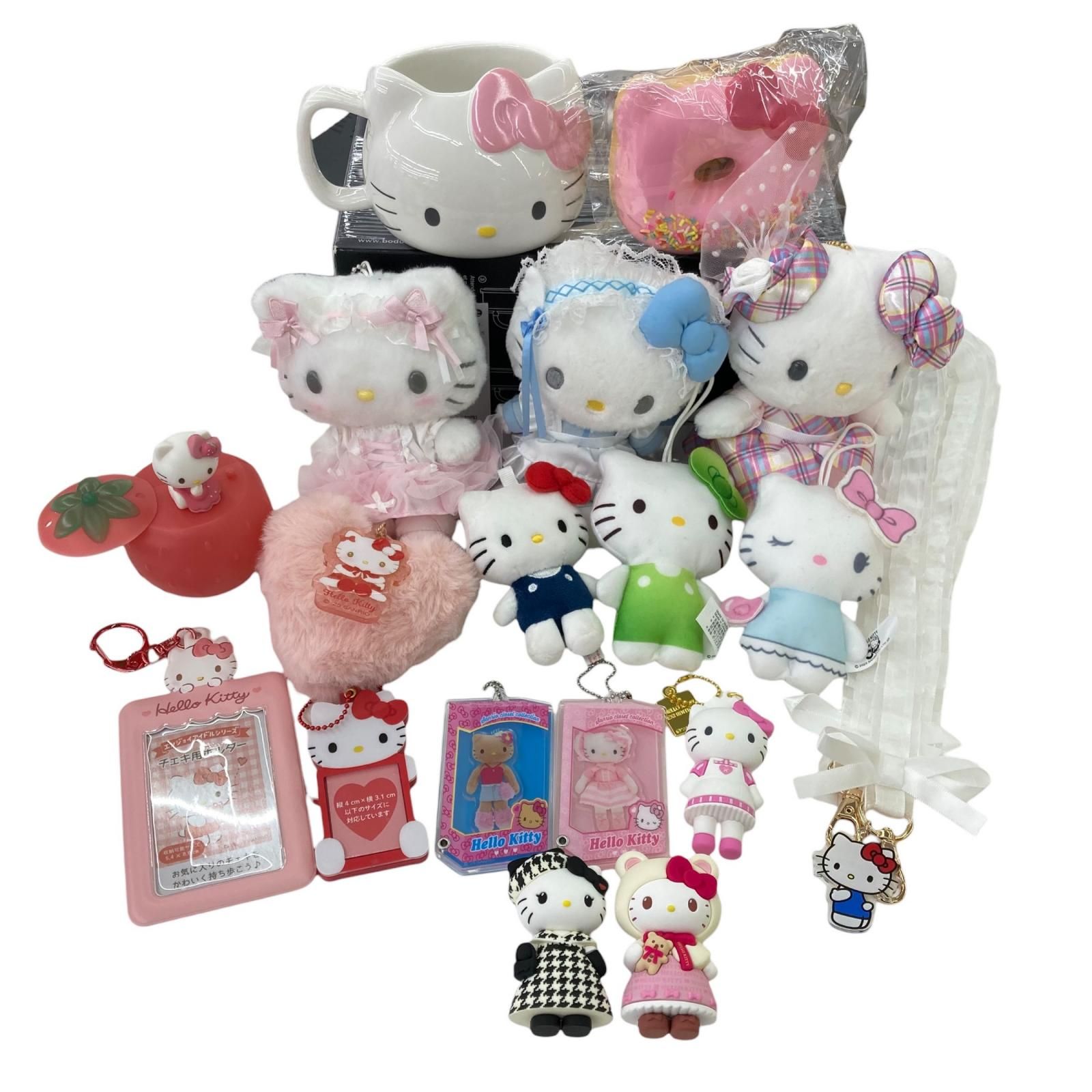 サンリオ　ハローキティ　キティちゃん　おまとめ　18点　【レア有】 186000 現状品 SANRIO サンリオ キティーちゃんグッズまとめ 18点
