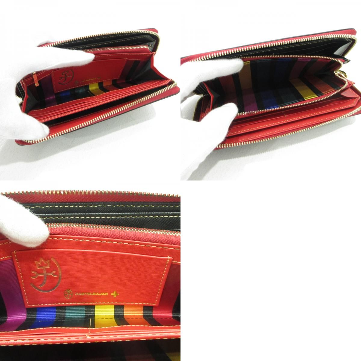 三重本店】 中古 CASTEL BAJAC | カステルバジャック 長財布 ラウンド