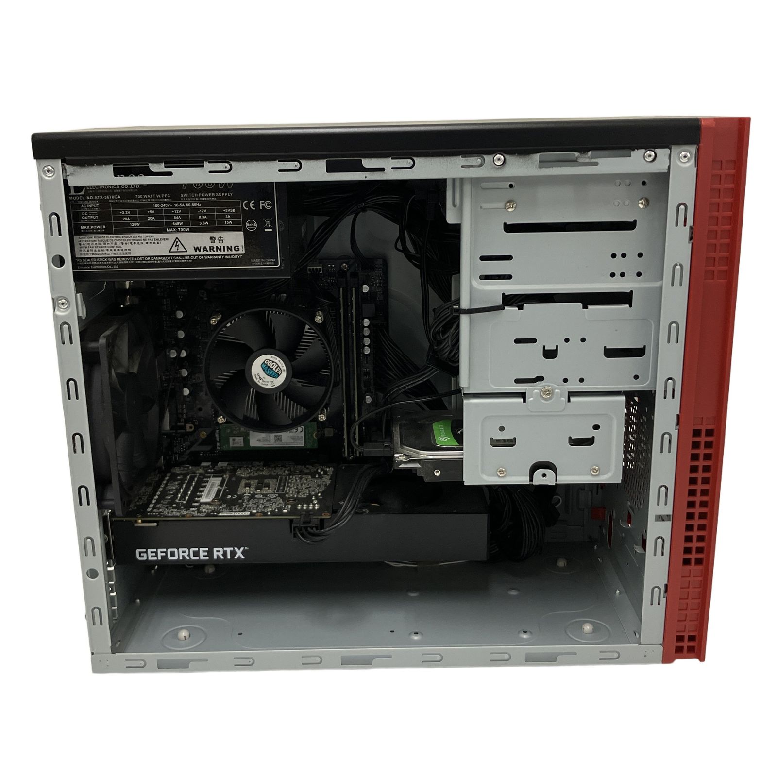 ユニットコム LEVEL∞ RTX3060 ゲーミングPC 中古 - メルカリ