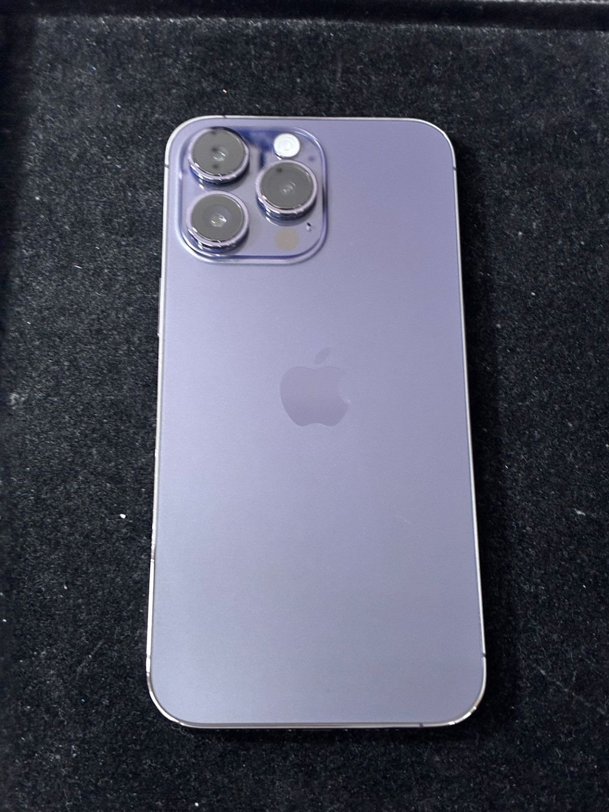 iPhone14ProMax 128GB ディープパープル バッテリー100% - メルカリ