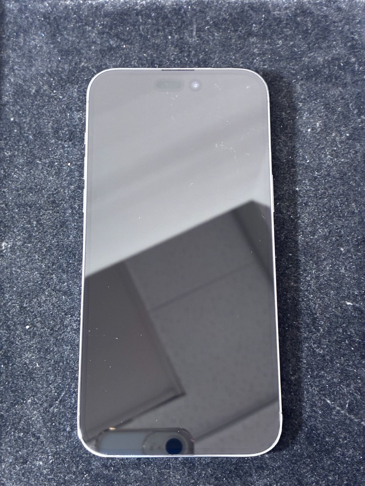 iPhone14ProMax 128GB ディープパープル バッテリー100% - メルカリ