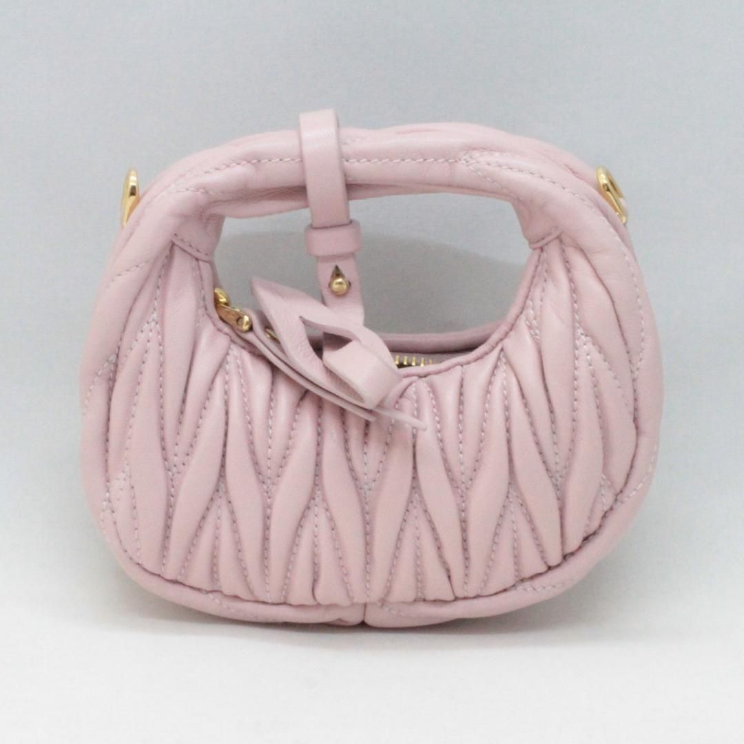 ミュウミュウ ワンダー マテラッセ マイクロ ミニ バック【美品 