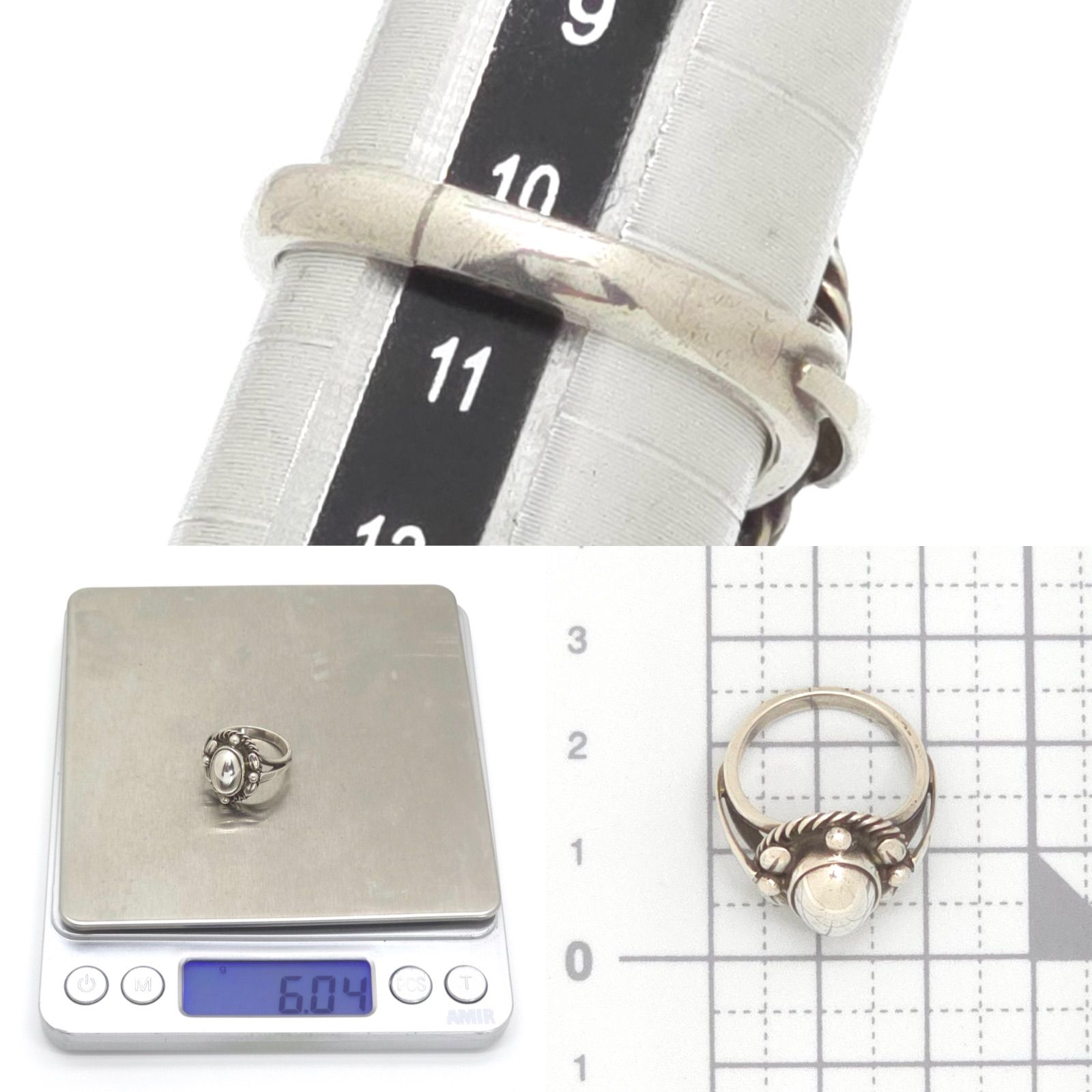 GEORG JENSEN ジョージ・ジェンセン 1A ムーンライト ブロッサム