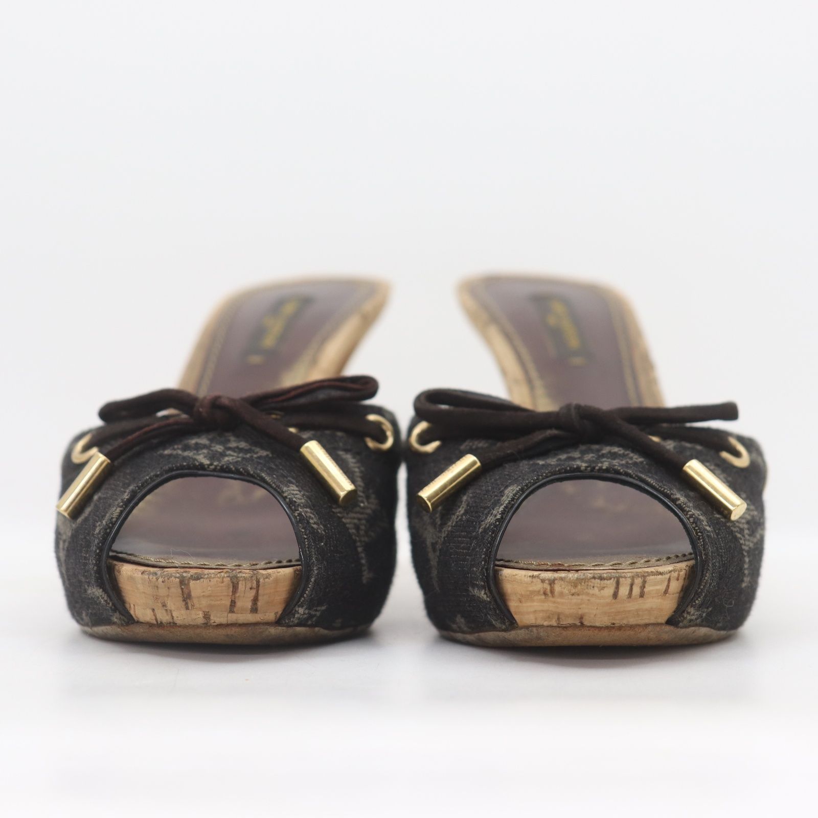 ITVTUMM6050Q LOUIS VUITTON ルイヴィトン モノグラム・デニム リボン
