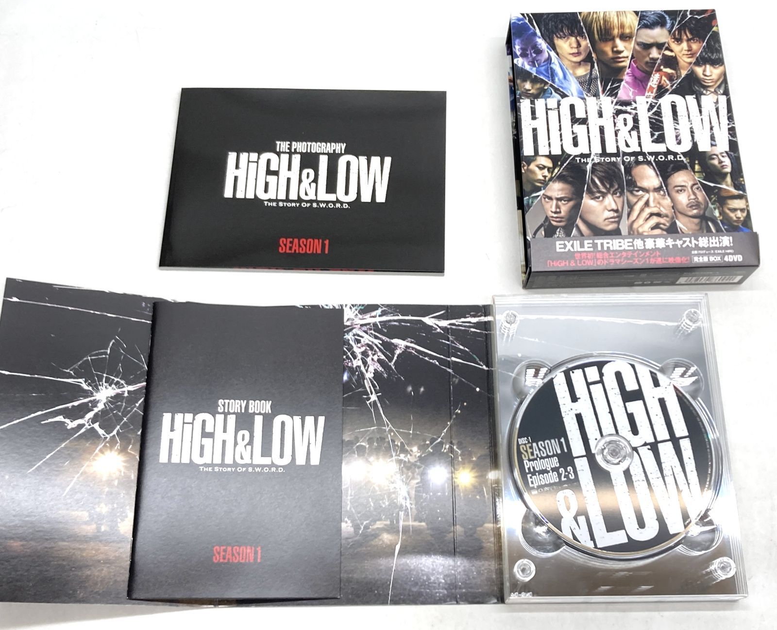 EXILE TRIBE HiGH&LOW DVDBOX セット - メルカリ