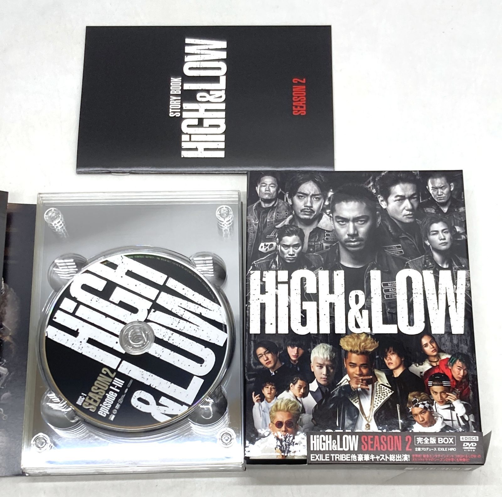 EXILE TRIBE HiGH&LOW DVDBOX セット - メルカリ