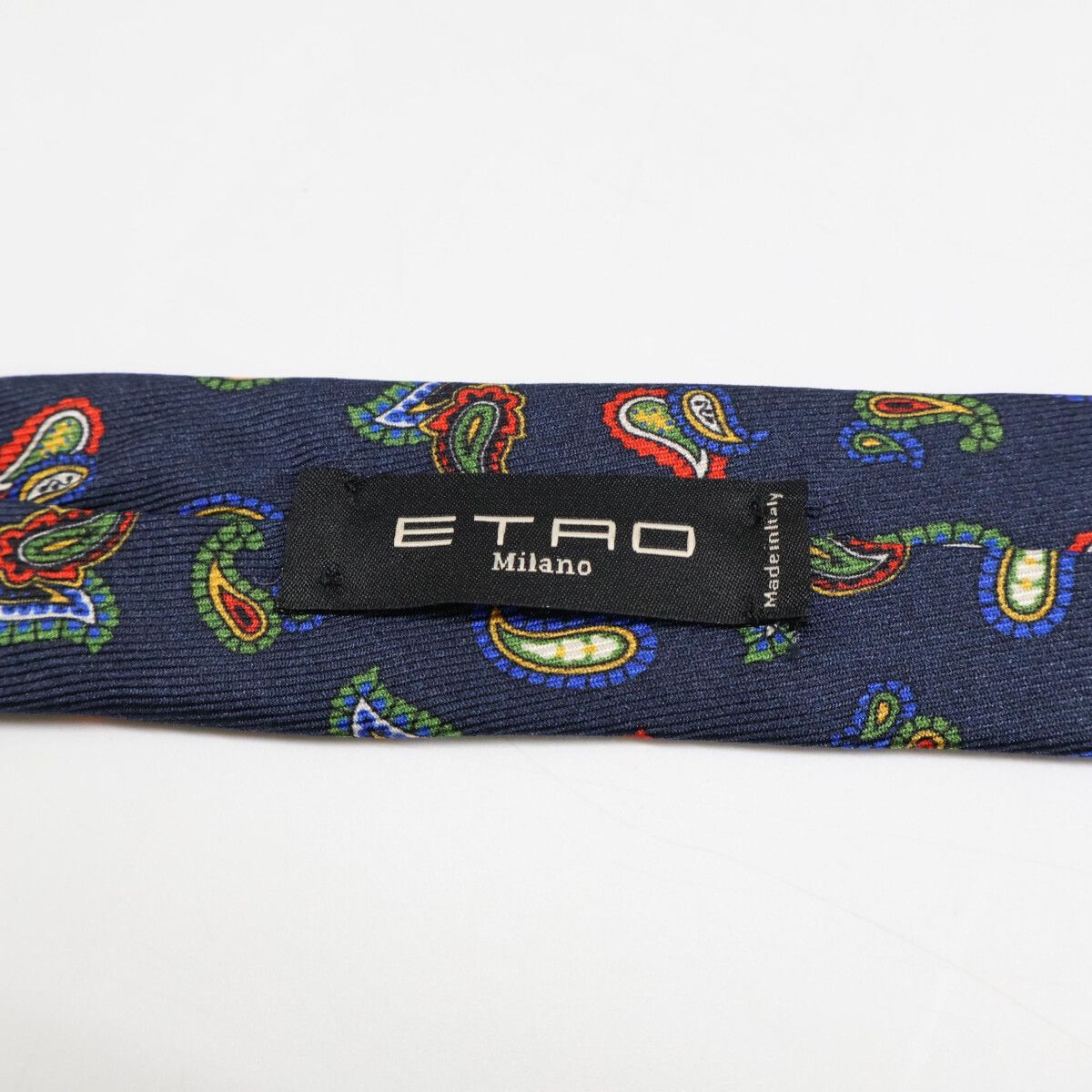 ETRO エトロ 【新品同様】12026 4057 200 ペイズリー シルク100