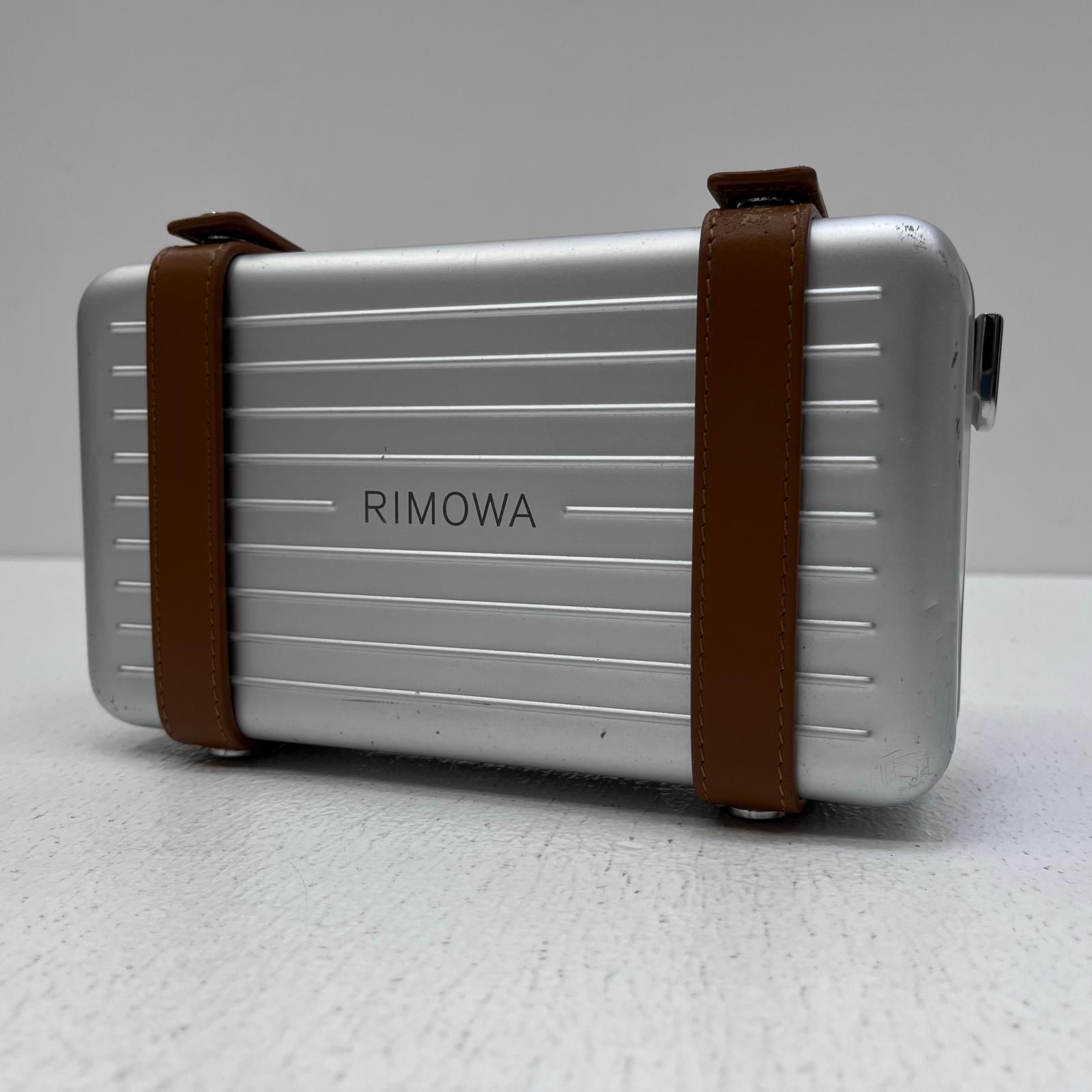 【加古川店】 中古 RIMOWA | リモワ ショルダーバッグ PERSONAL CROSS BODY BAG ALU シルバー 【121】