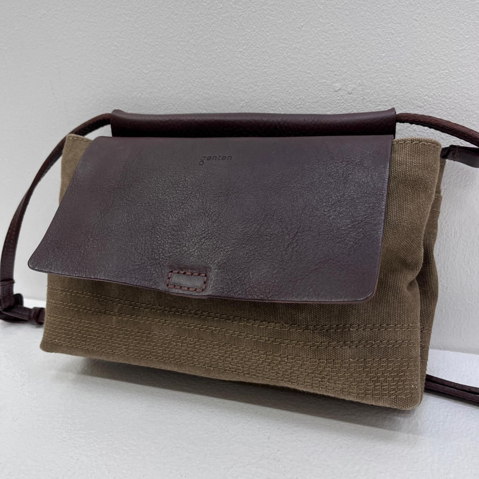加古川店】 中古 genten | ゲンテン ショルダーバッグ ミモザベ-シック