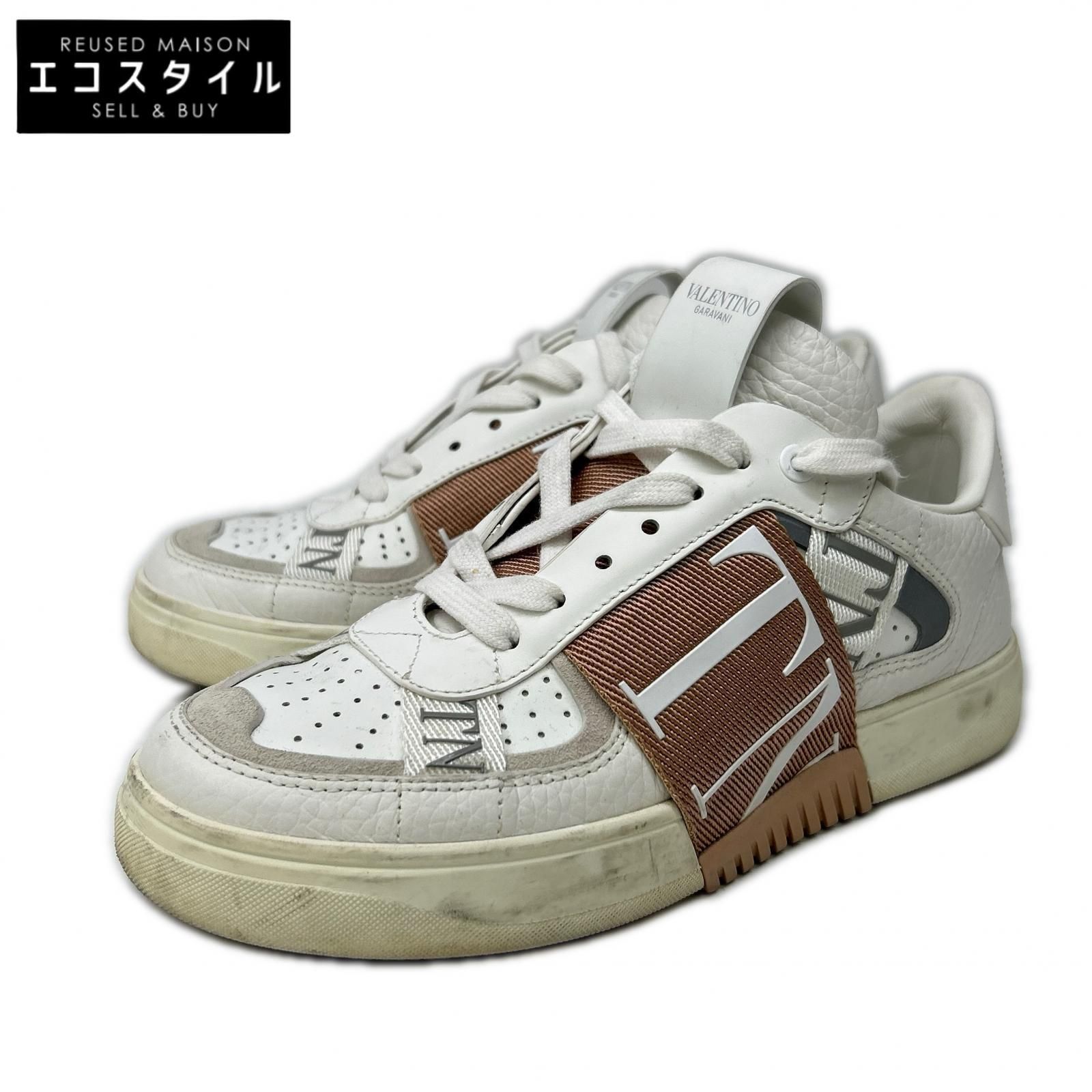 VALENTINO ヴァレンティノ VL7N レザー ローカットスニーカー 36.5
