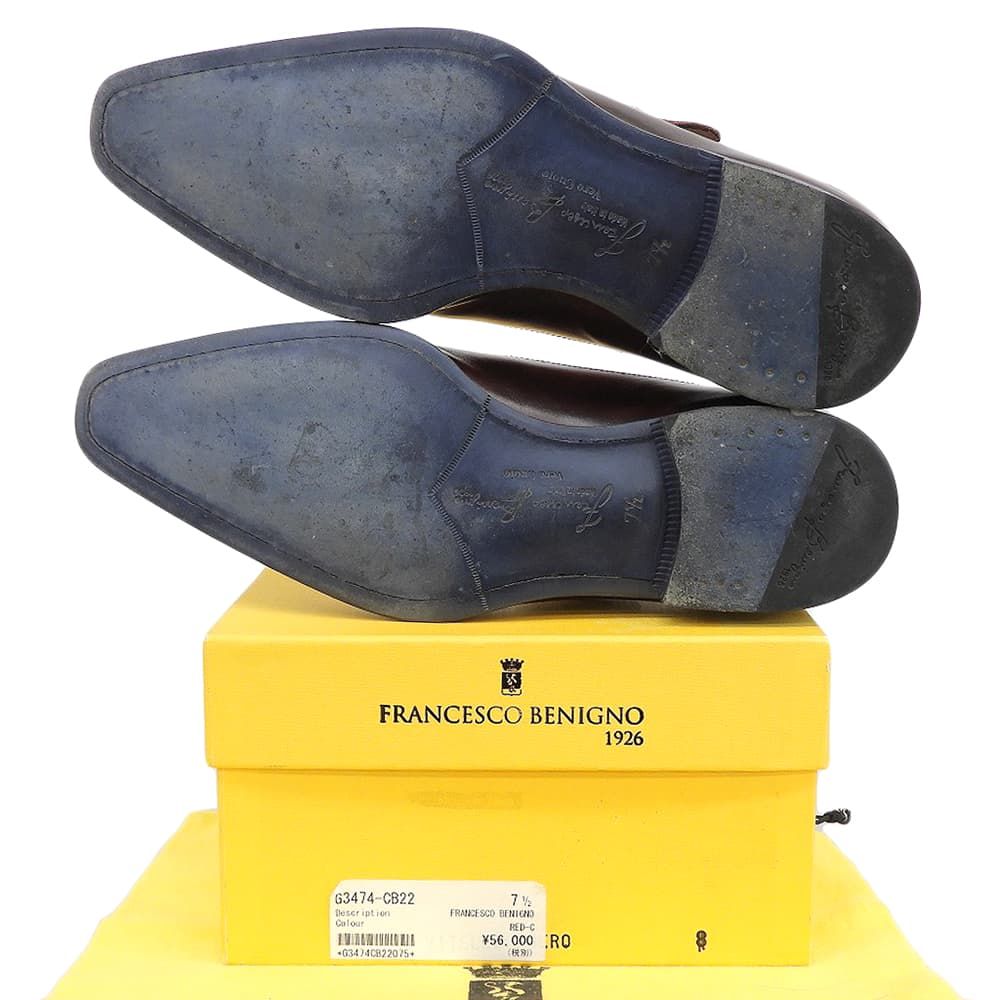 FRANCESCO BENIGNO フランチェスコベニーニョ 美品 パティーヌ モンク