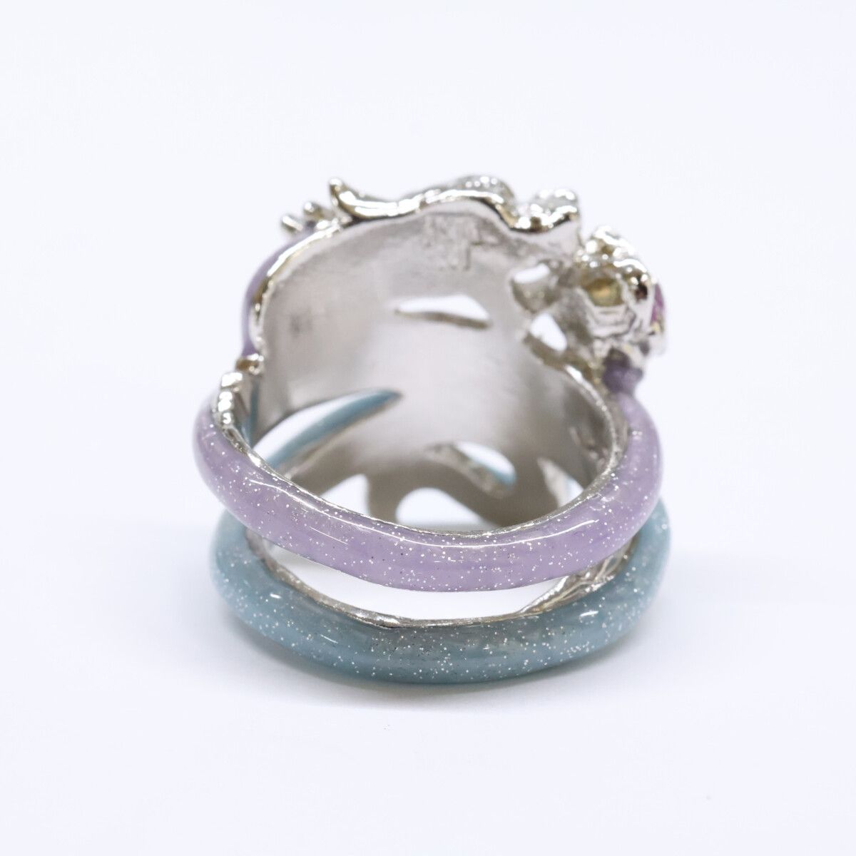 ANNA SUI アナスイ 【美品】SAMR0753 L XV ドラゴンモチーフ 14号