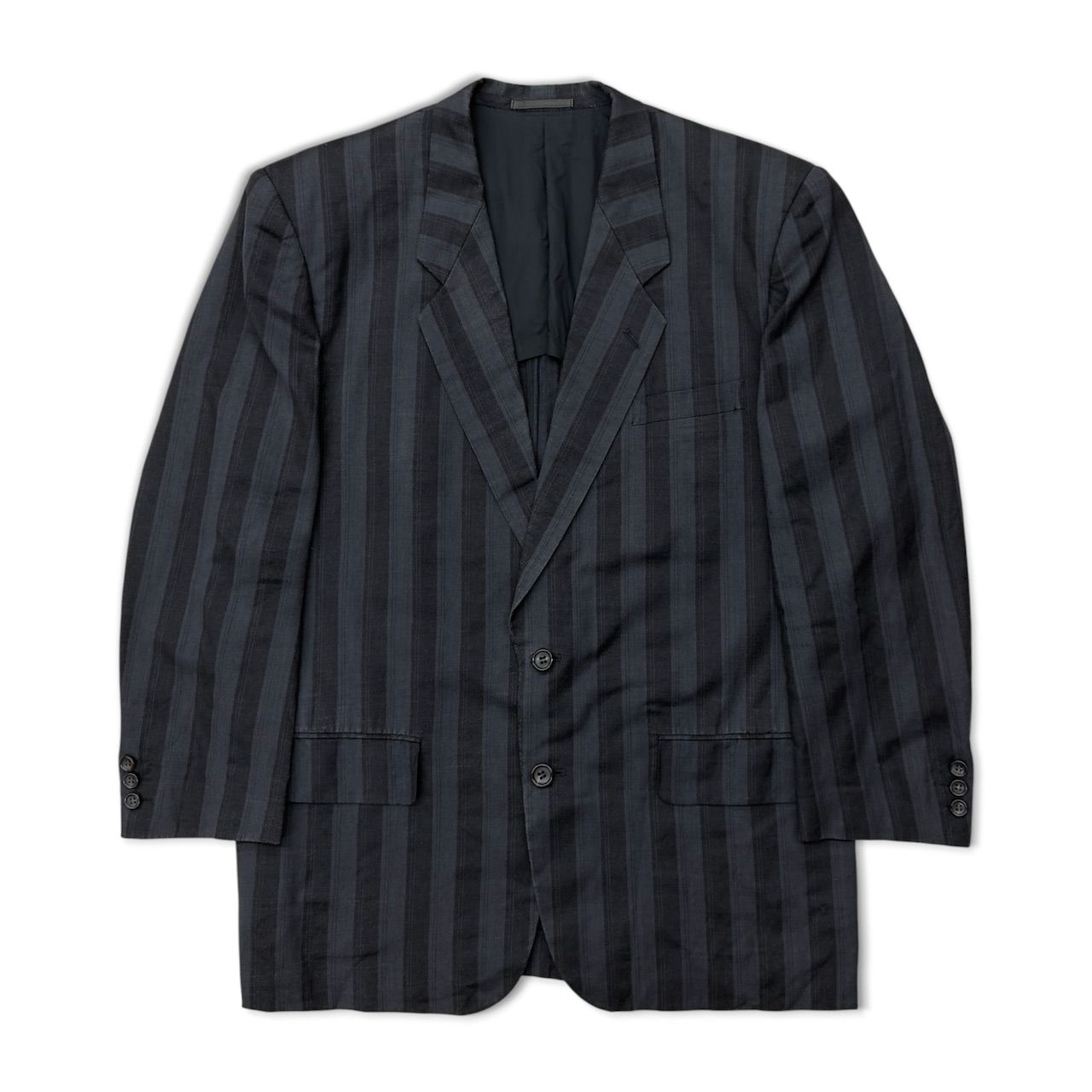 優*い様 AD1989 COMME des GARCONSテーラードジャケット Comme des Garçons HOMME】 AD1989 テーラードジャケット ストライプ