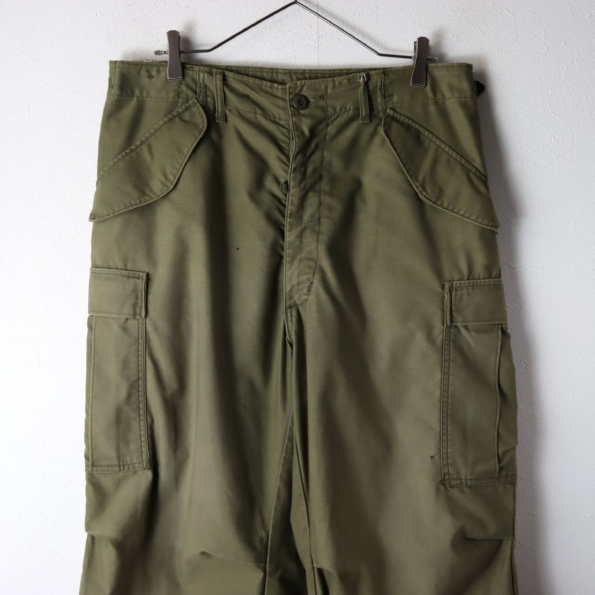 50s 60's US ARMY アメリカ軍 米軍 M-51 M-65 フィールドパンツ 51パンツ 65パンツ ミリタリー カーゴパンツ M程度/ 古着 ヴィンテージ
