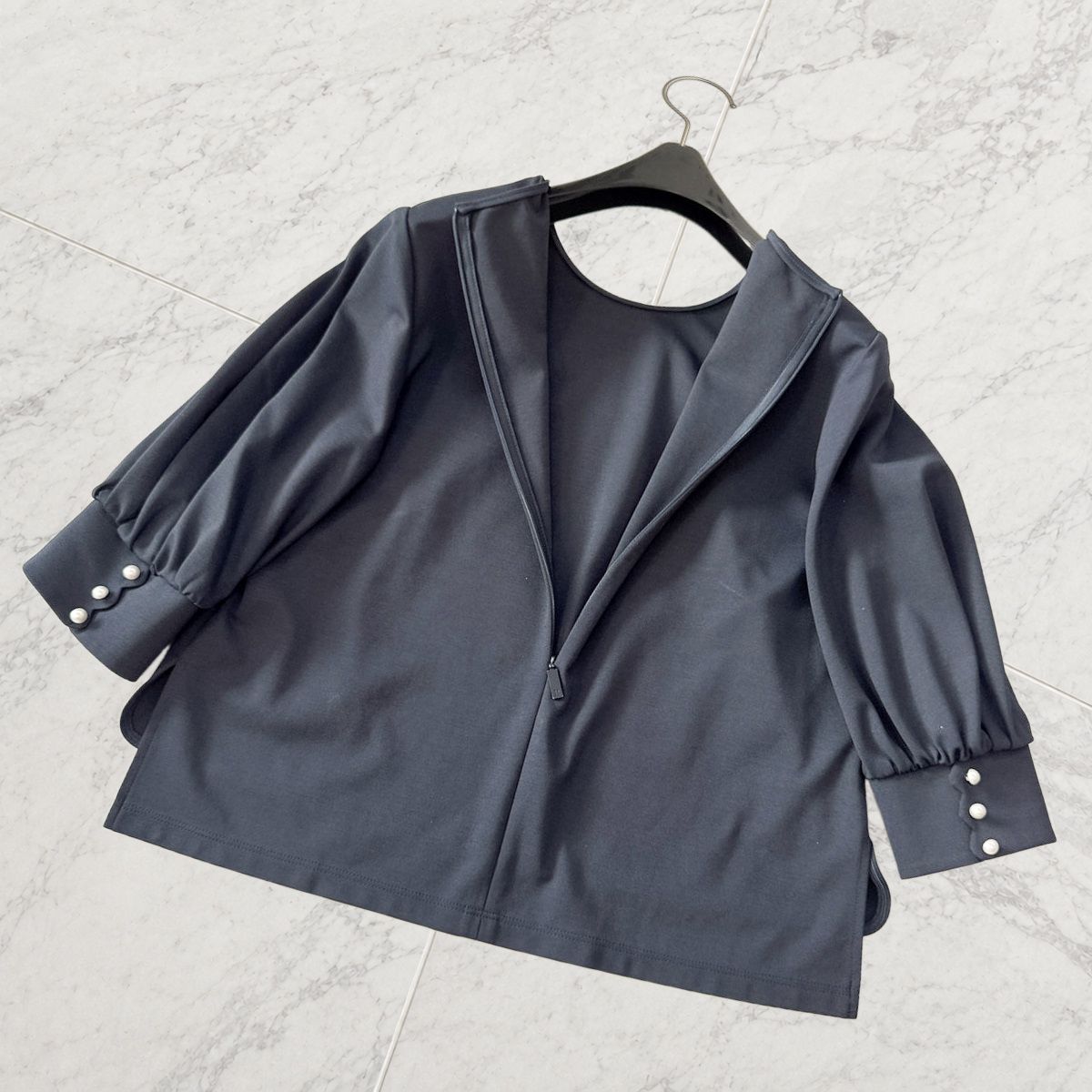 23年商品【新品同様の美しさ】Rene / ルネ カットソー 36 ダーク